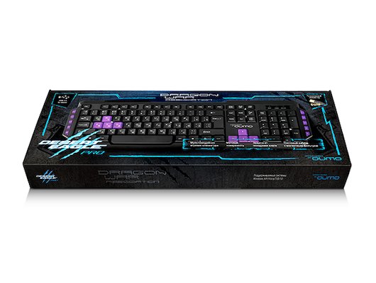 Клавиатура проводная игровая Qumo Desert Eagle Pro